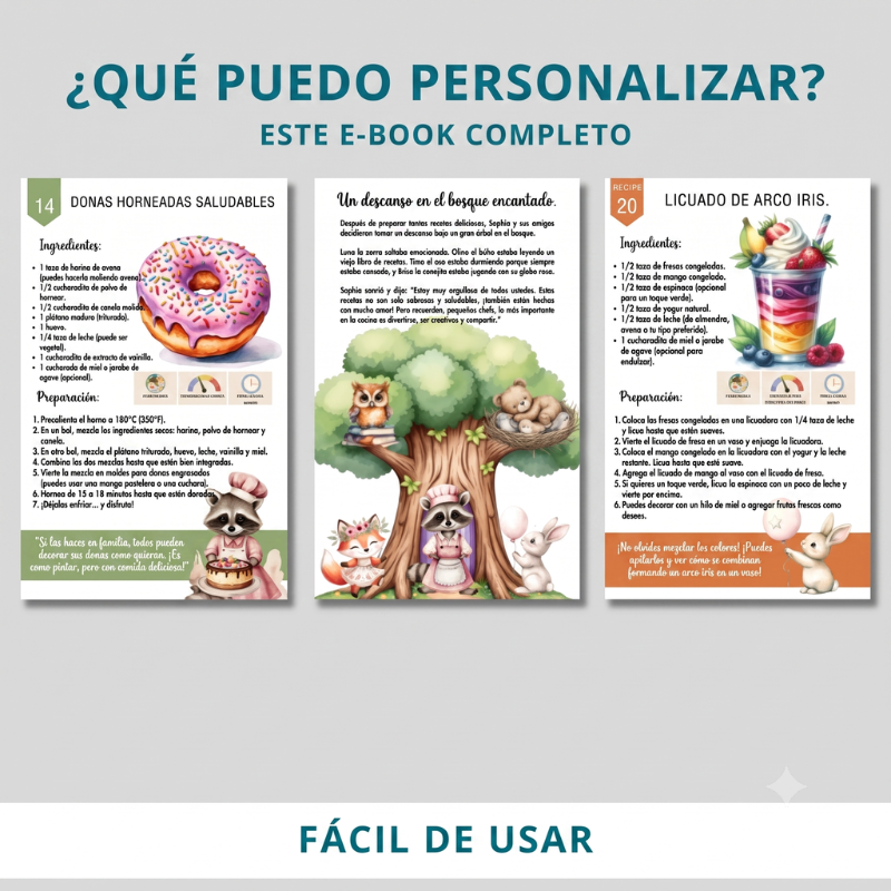 Recetas Saludables para Niños — eBook
