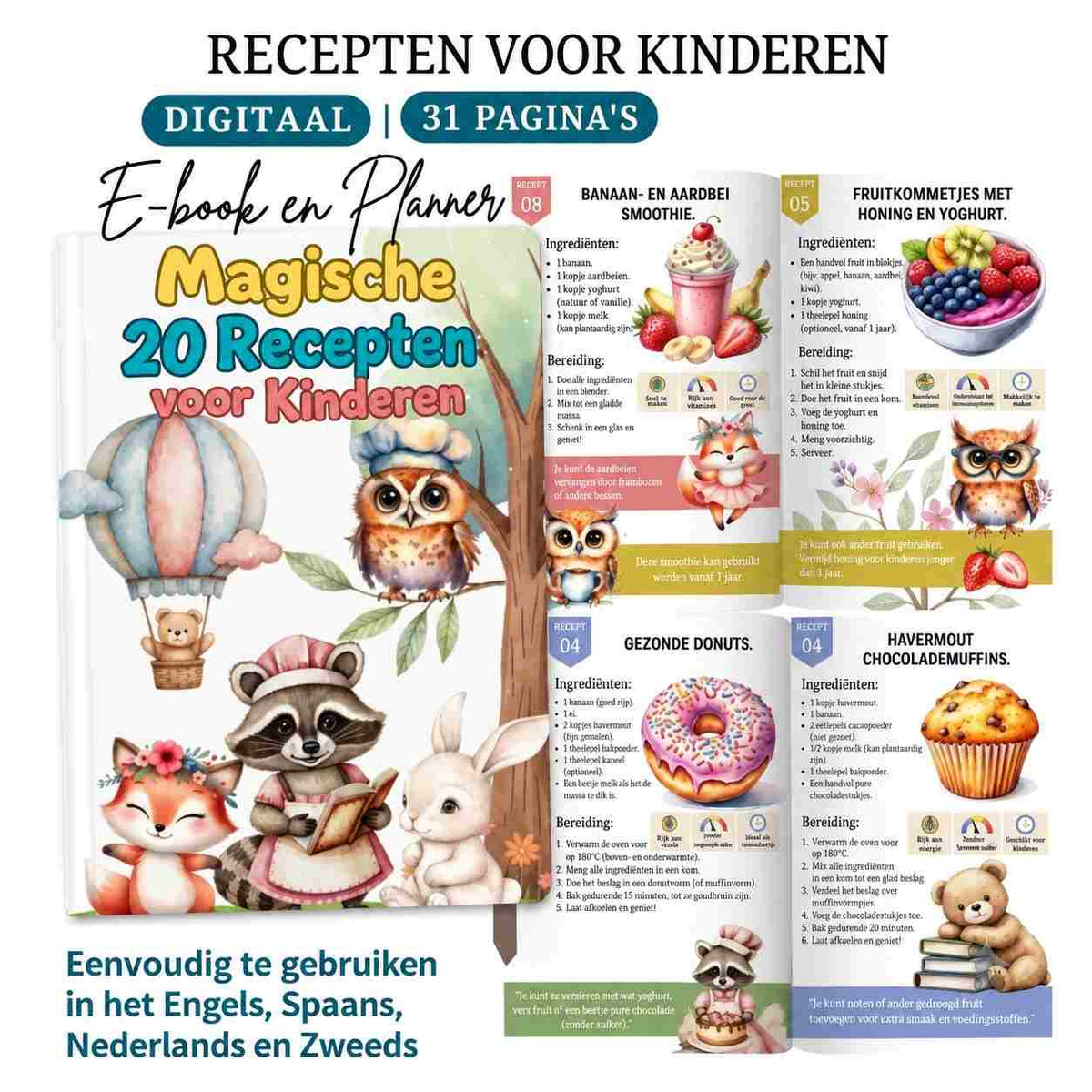Recepten voor kinderen
