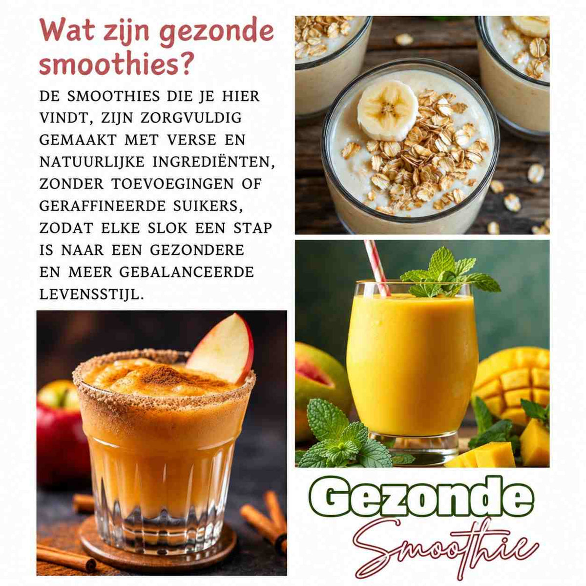 Gezonde Smoothie Recepten
