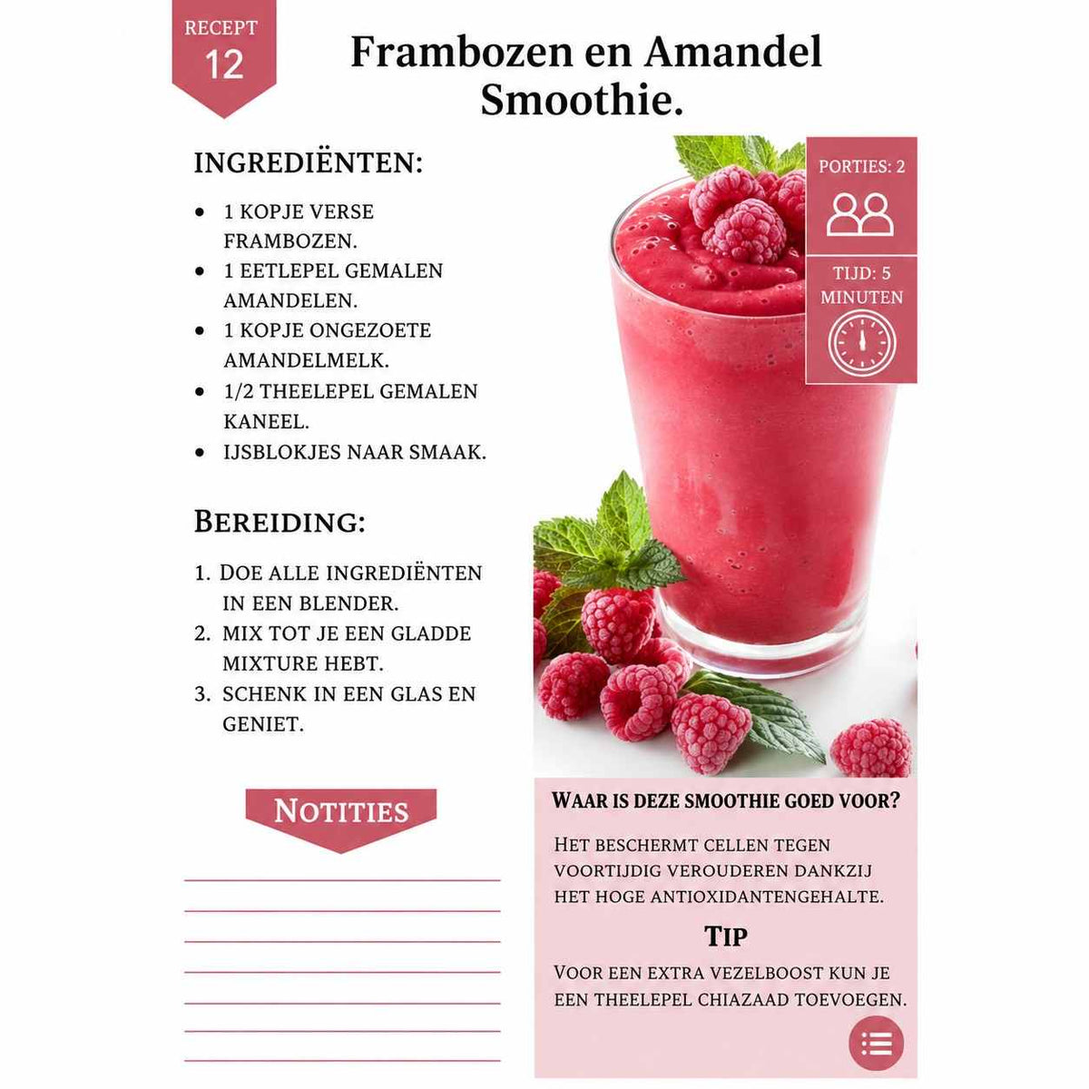 Gezonde Smoothie Recepten