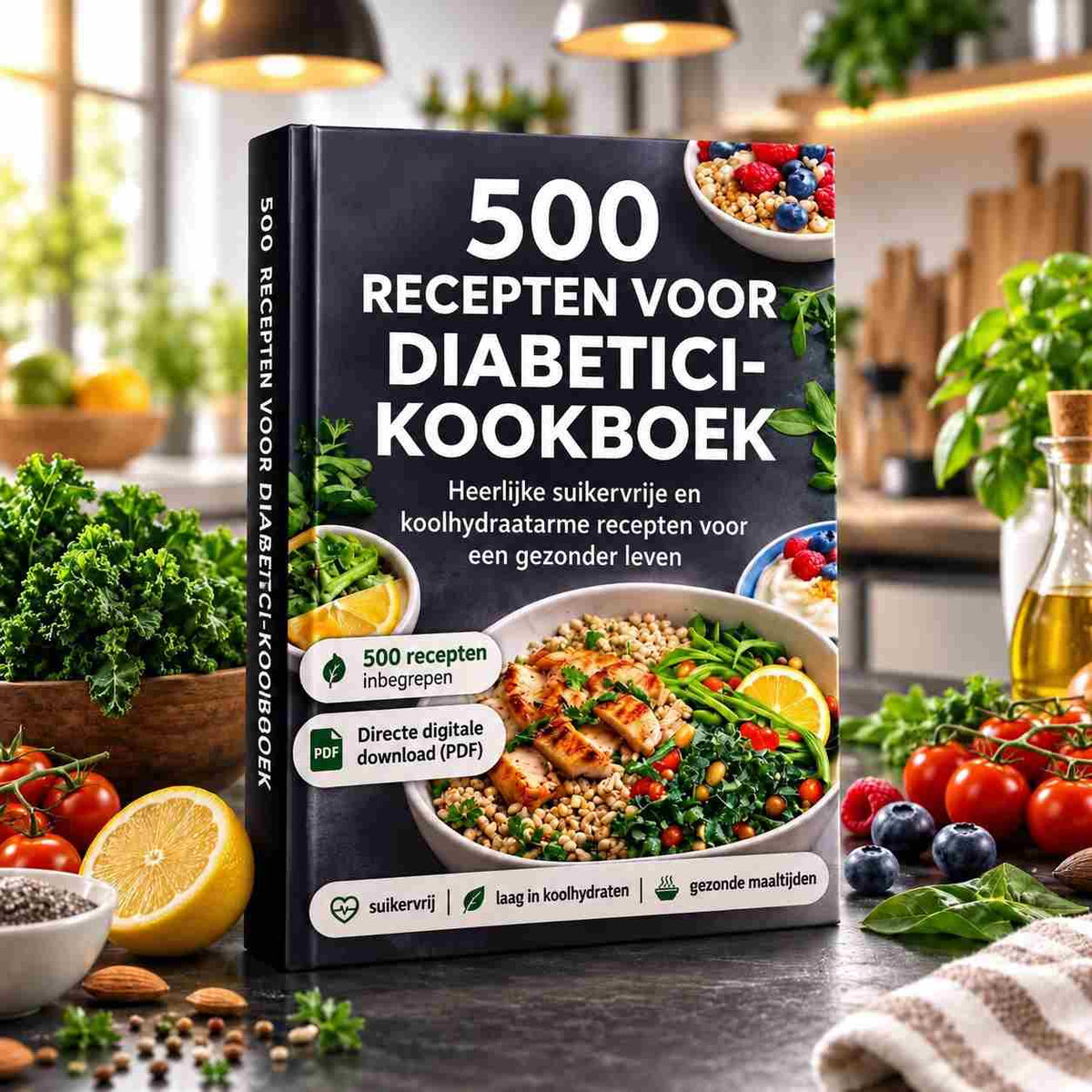 Gezonde Receptencollectie – 5 eBooks – 630 Recepten