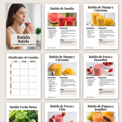 Recetas de Smoothies Saludables — eBook