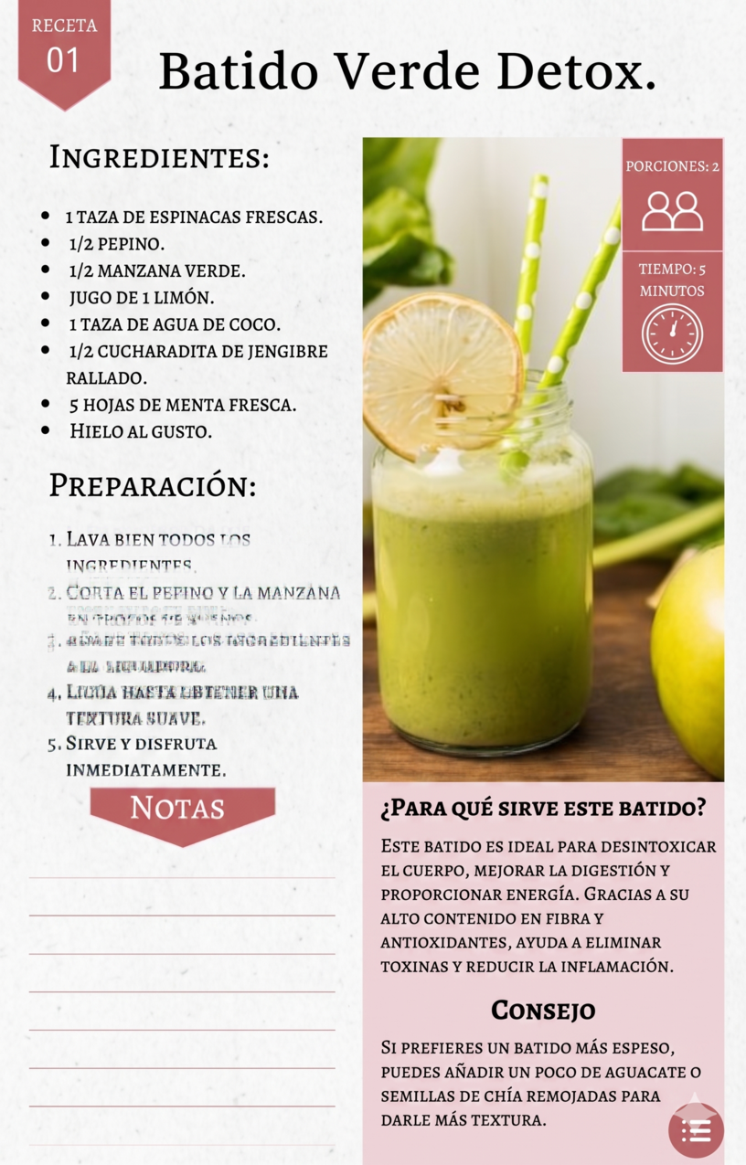 Recetas de Smoothies Saludables — eBook
