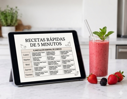Recetas de Smoothies Saludables — eBook