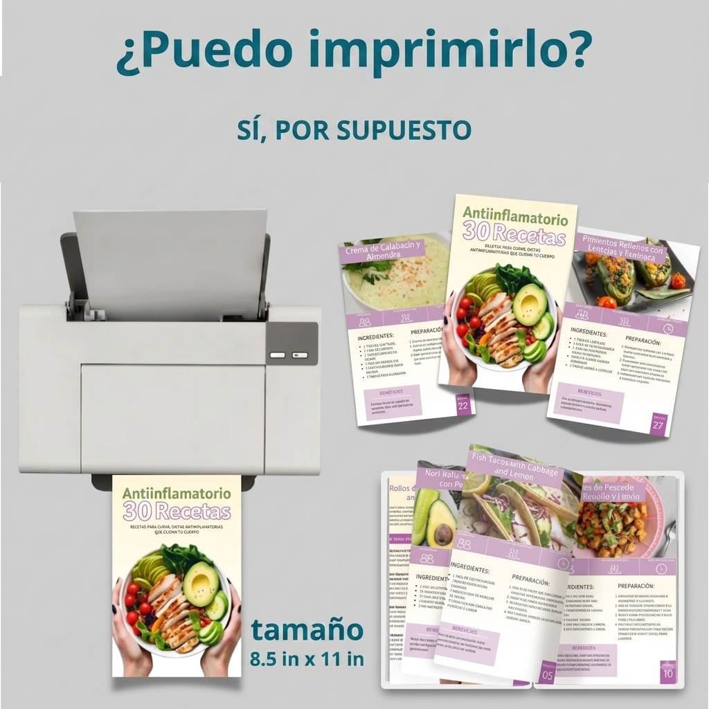 Recetas Antiinflamatorias — eBook