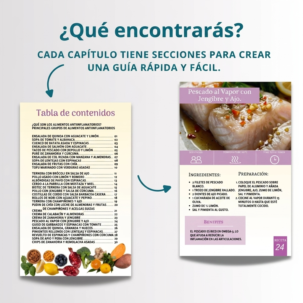 Recetas Antiinflamatorias — eBook