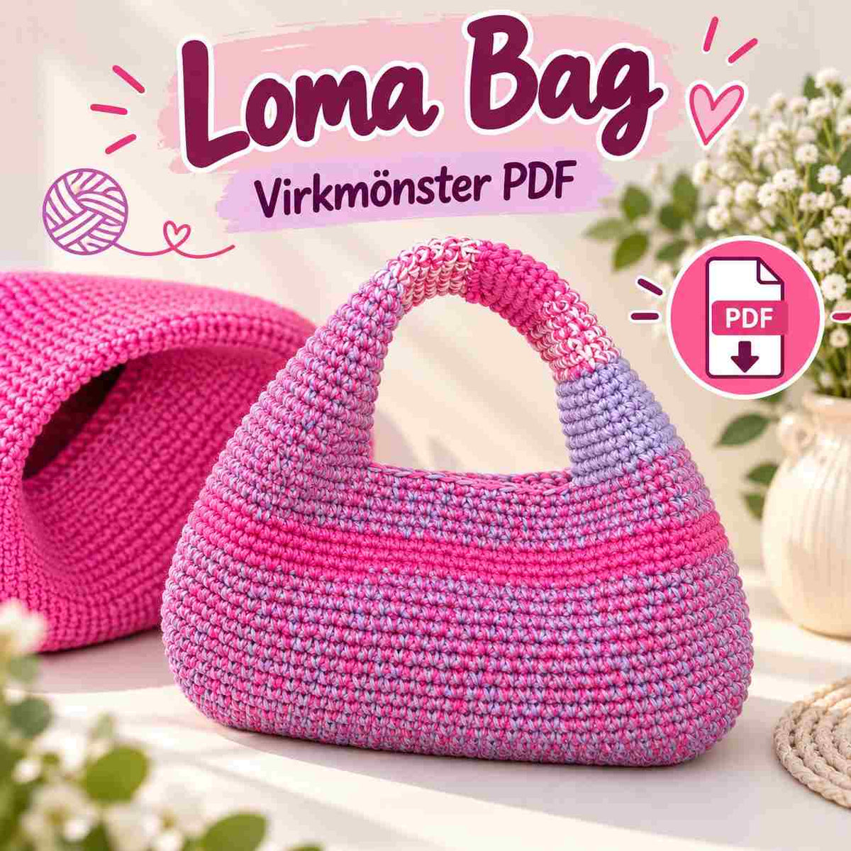Loma Bag – Virkmönster PDF